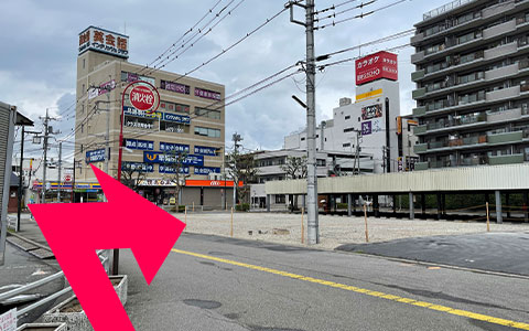 相続越谷せんげん台の美馬克康司法書士・行政書士事務所への道順3